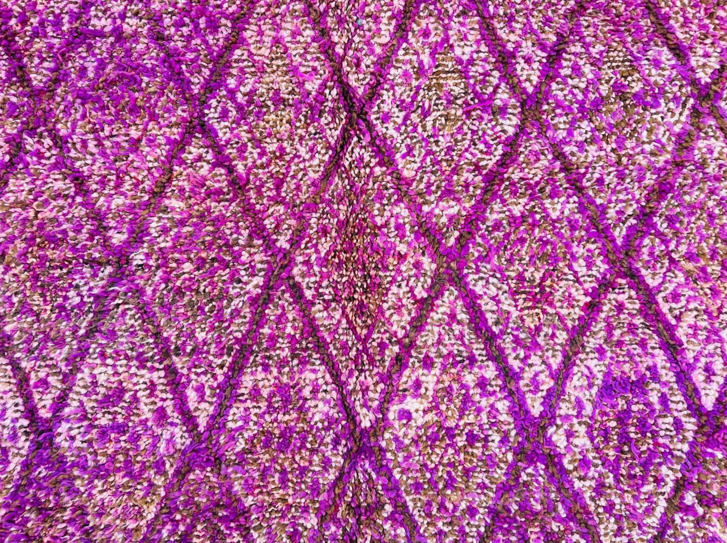 Tapis Beni Mguild vintage - Tapis en laine marocain fait main