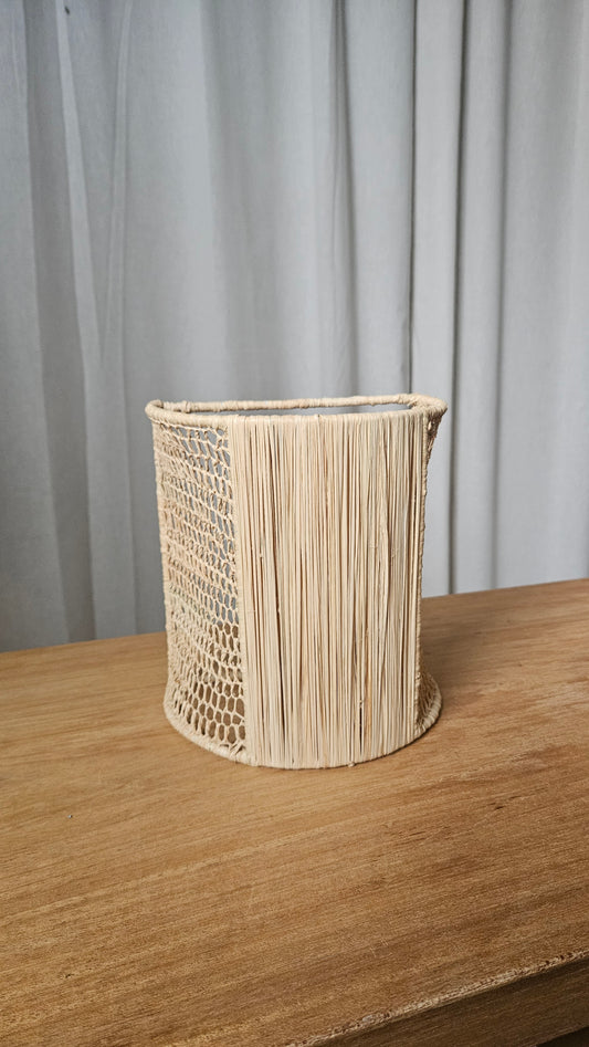 Appliques Murales en Raphia Naturelle Nid d'abeille - Déco murale Bi matière